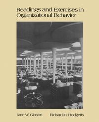 Produktbild: Readings and Exercises in Organizational Behavior