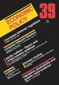 Produktbild: Economic Policy 39