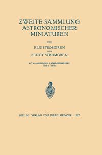 Produktbild: Zweite Sammlung Astronomischer Miniaturen