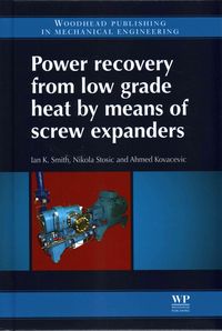 Produktbild: Smith, I: Power Recovery from Low Grade Heat by Means of Scr