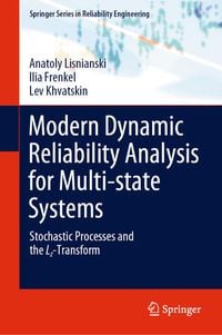 Produktbild: Modern Dynamic Reliability Analysis for Multi-state Systems