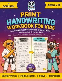 Produktbild: Print Handwriting Workbook for Kids 8-12