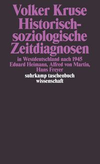 Produktbild: Historisch-soziologische Zeitdiagnosen in Westdeutschland nach 1945