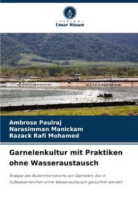 Produktbild: Garnelenkultur mit Praktiken ohne Wasseraustausch