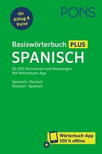 Produktbild: PONS Basisw&ouml;rterbuch Plus Spanisch