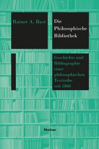 Produktbild: Die &raquo;Philosophische Bibliothek&laquo;