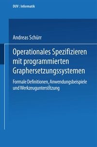 Produktbild: Operationales Spezifizieren mit programmierten Graphersetzungssystemen