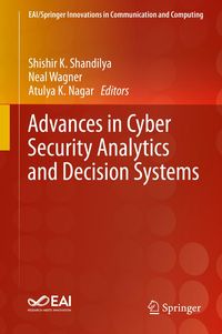 Produktbild: Advances in Cyber Security Analytics and Decision Systems