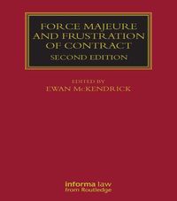 Produktbild: Force Majeure and Frustration of Contract