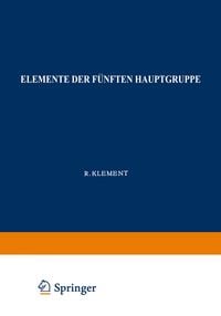 Produktbild: Elemente der F&uuml;nften Hauptgruppe