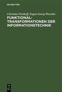 Produktbild: Funktionaltransformationen der Informationstechnik