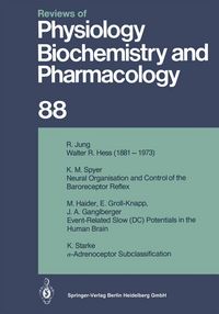 Produktbild: Reviews of Physiology, Biochemistry and Pharmacology