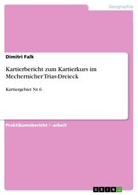 Produktbild: Kartierbericht zum Kartierkurs im Mechernicher Trias-Dreieck