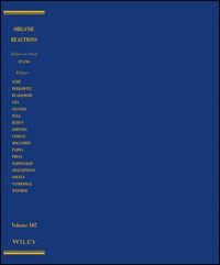 Produktbild: Organic Reactions, Volume 102