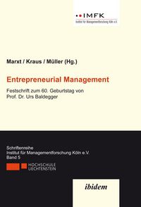 Produktbild: Entrepreneurial Management