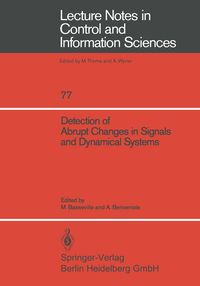 Produktbild: Detection of Abrupt Changes in Signals and Dynamical Systems