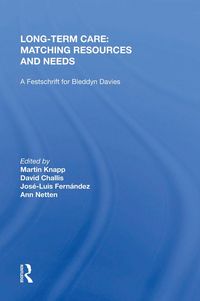 Produktbild: Long-Term Care: Matching Resources and Needs