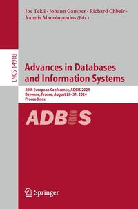 Produktbild: Advances in Databases and Information Systems