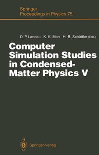 Produktbild: Computer Simulation Studies in Condensed-Matter Physics V