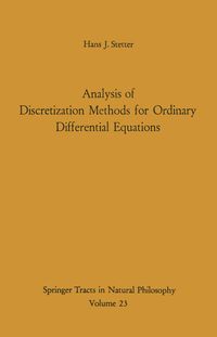Produktbild: Analysis of Discretization Methods for Ordinary Differential Equations