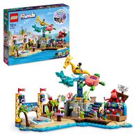 Bild vom Artikel LEGO Friends 41737 Strand-Erlebnispark, Kirmes mit Technic-Elementen vom Autor 