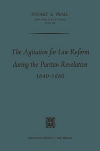 Produktbild: The Agitation for Law Reform during the Puritan Revolution 1640-1660