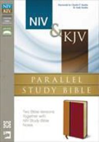 Produktbild: Niv/kjv Parallel Study Bible Amber/rich Red Duo Tone