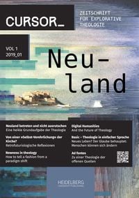 Produktbild: Cursor_ Zeitschrift für Explorative Theologie / Neuland