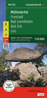 Produktbild: Freytag & berndt Wanderkarte WK 053 M&uuml;hlviertel, Freistadt - Bad Leonfelden - Bad Zell - Linz 1:50.000