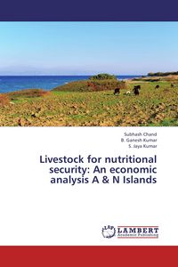 Produktbild: Livestock for nutritional security: An economic analysis A & N Islands