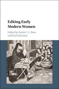 Produktbild: Editing Early Modern Women