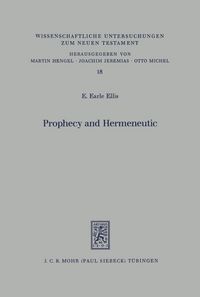 Produktbild: Prophecy and Hermeneutic in Early Christianity