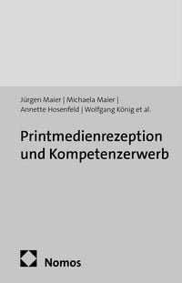 Produktbild: Printmedienrezeption und Kompetenzerwerb