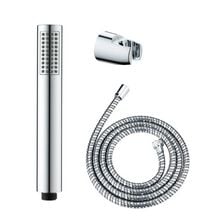 Produktbild: Mod. Basic Line Duschkopf Set Wanne, 3-teilig, klassische Stab-Handbrause