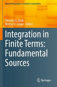 Produktbild: Integration in Finite Terms: Fundamental Sources