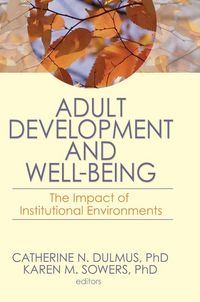 Produktbild: Adult Development and Well-Being