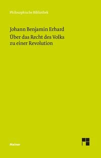 Produktbild: &Uuml;ber das Recht des Volks zu einer Revolution