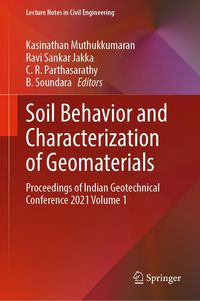 Produktbild: Soil Behavior and Characterization of Geomaterials