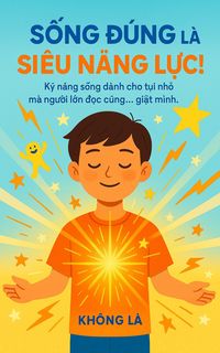Produktbild: SỐNG &ETH;&Uacute;NG L&Agrave; SI&Ecirc;U NANG LỰC: Kỹ nang sống d&agrave;nh cho tụi nhỏ  m&agrave; người lớn dọc cũng... giật m&igrave;nh!