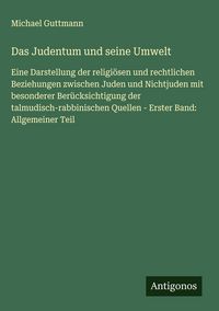 Produktbild: Das Judentum und seine Umwelt
