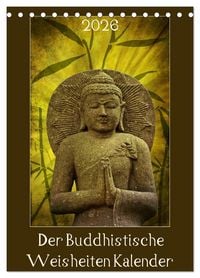 Produktbild: Der Buddhistische Weisheiten Kalender (Tischkalender 2026 DIN A5 hoch), CALVENDO Monatskalender