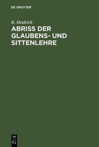 Produktbild: Abri&szlig; der Glaubens- und Sittenlehre
