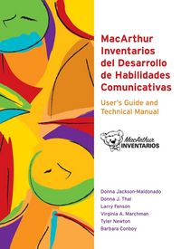 Produktbild: MacArthur Inventarios del Desarrollo de Habilidades Comunicativas (Inventarios) User's Guide and Technical Manual