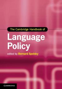 Produktbild: Cambridge Handbook of Language Policy