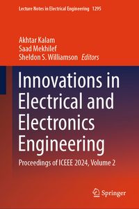 Produktbild: Innovations in Electrical and Electronics Engineering
