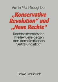 Produktbild: Konservative Revolution und Neue Rechte