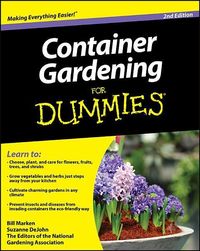 Produktbild: Container Gardening For Dummie