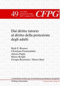 Produktbild: Dal diritto tutorio al diritto della protezione degli adulti