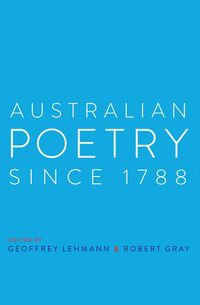 Produktbild: Australian Poetry Since 1788