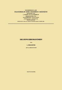 Produktbild: Die Hypochroman&auml;mien
